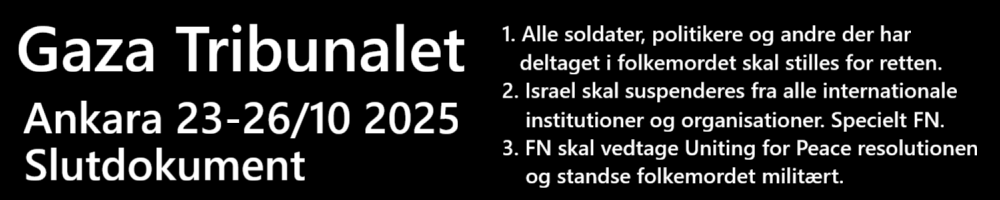 Gaza Tribunalets hovedkonklusioner